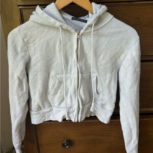 Brandy Melville Zip-Up Hoodie